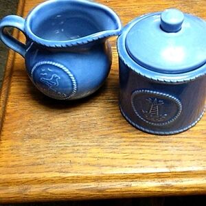 COPY - American Antelier Nautical Blue stoneware